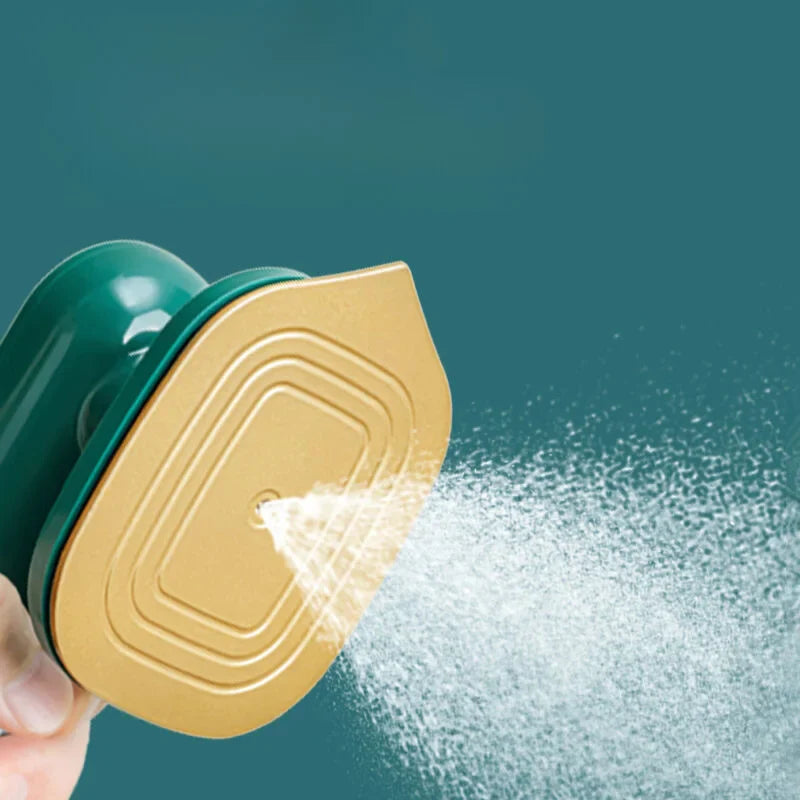 🔥 Mini Ferro de Passar a Vapor Portátil – Praticidade na Palma da Sua Mão! 🔥