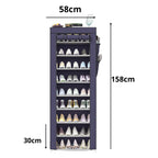 Guarda Roupa Dobrável Organizador De Roupas QUEBOM