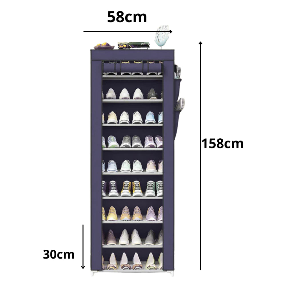 Guarda Roupa Dobrável Organizador De Roupas QUEBOM