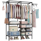 Guarda Roupa Dobrável Organizador De Roupas QUEBOM