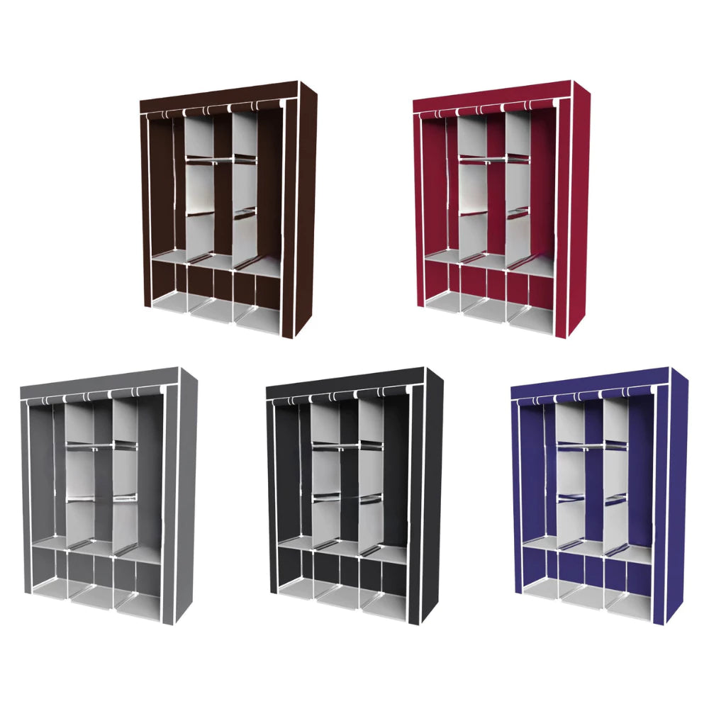 Guarda Roupa Dobrável Organizador De Roupas QUEBOM