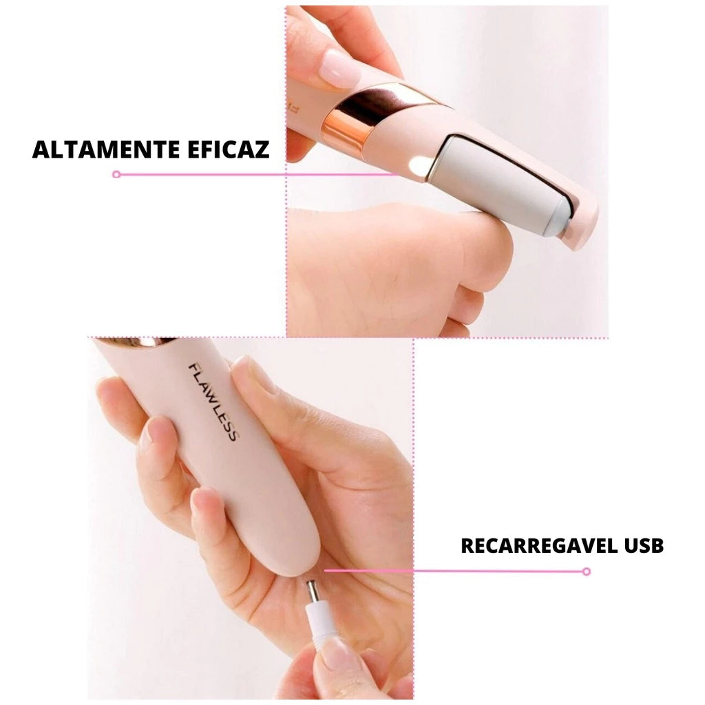 Lixador De Pé Elétrico Lixa Elimina Calo Portátil Usb Pilha