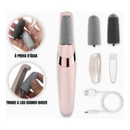 Lixador De Pé Elétrico Lixa Elimina Calo Portátil Usb Pilha