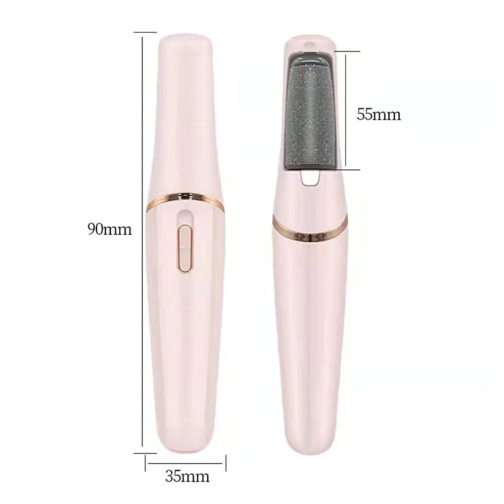 Lixador De Pé Elétrico Lixa Elimina Calo Portátil Usb Pilha