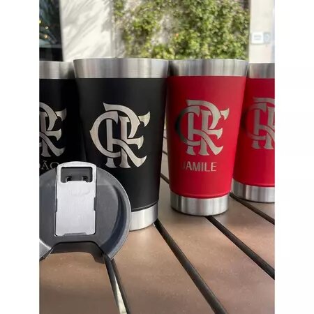 Copo Térmico Personalizado - Seu Time, Seu Nome! 🔥Oferta 47% OFF - Black Friday