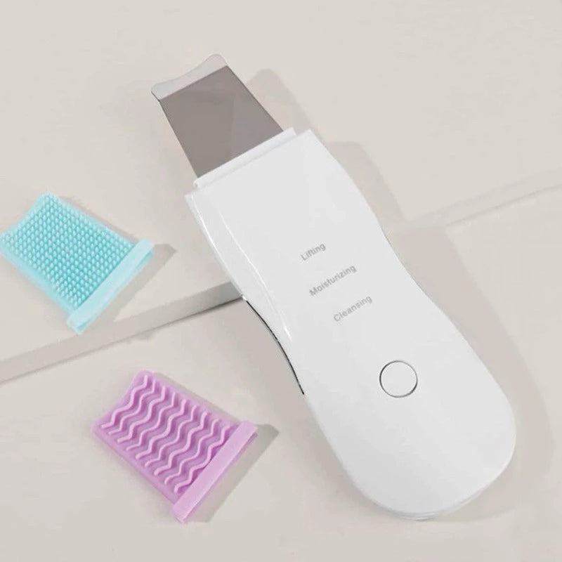 ✨ Peeling Ultrassônico 💆‍♀️ Limpador Facial Portátil 🧼🔥